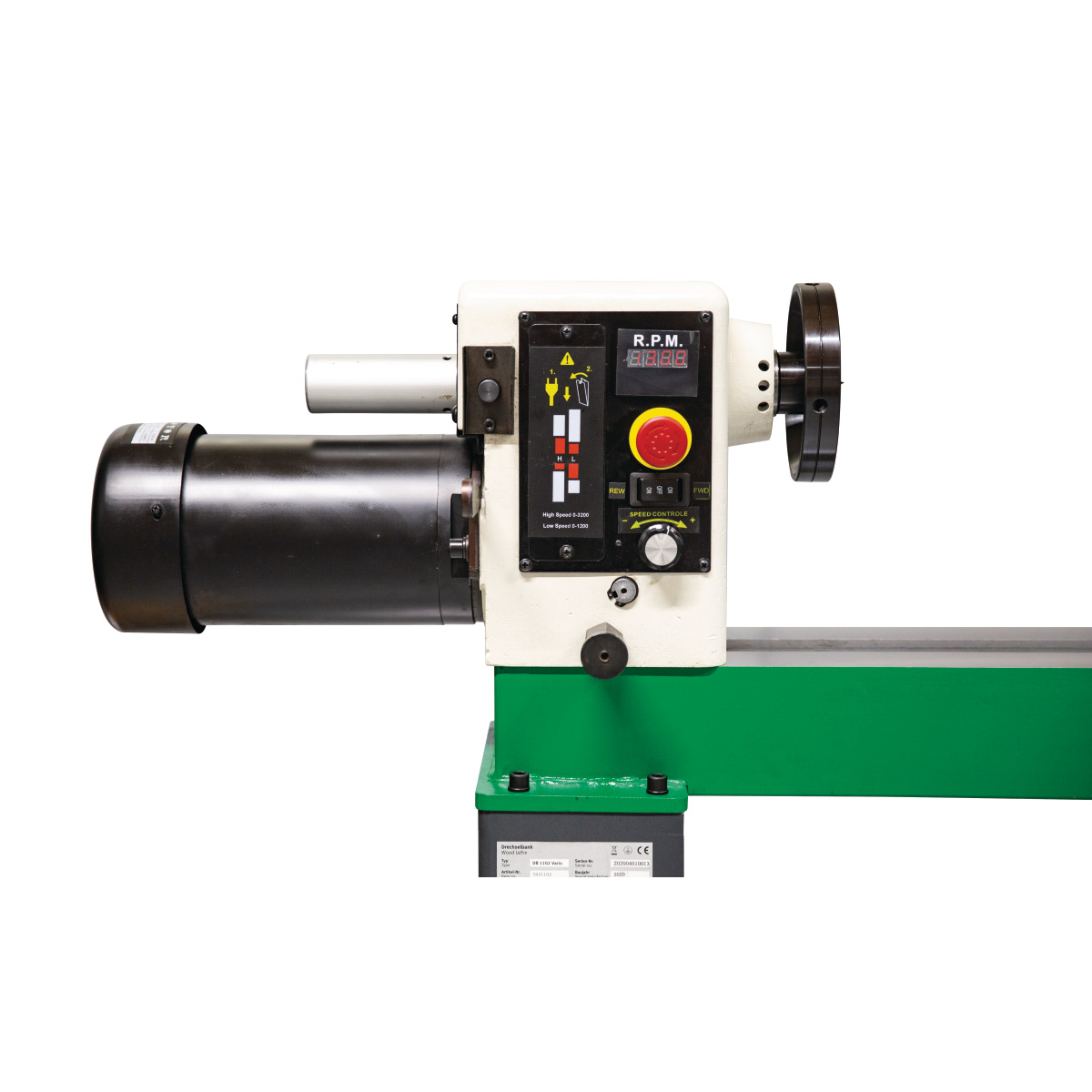 Torno para madera Holzstar DB 1102 Vario - vista 2