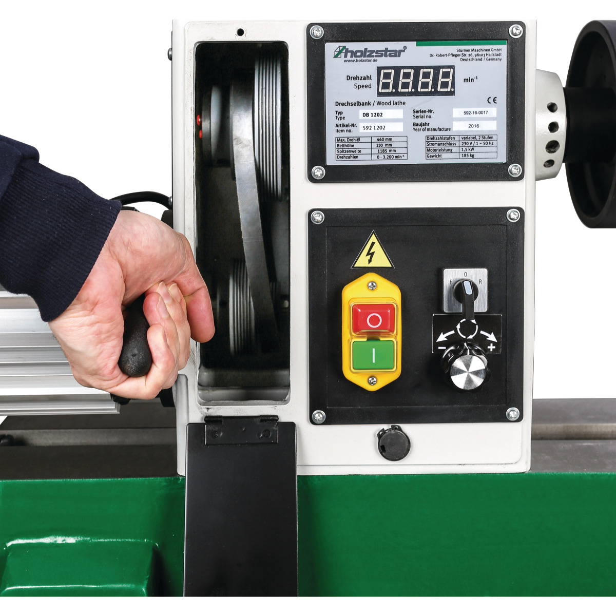 Torno para madera Holzstar DB 1202 Vario - vista 3