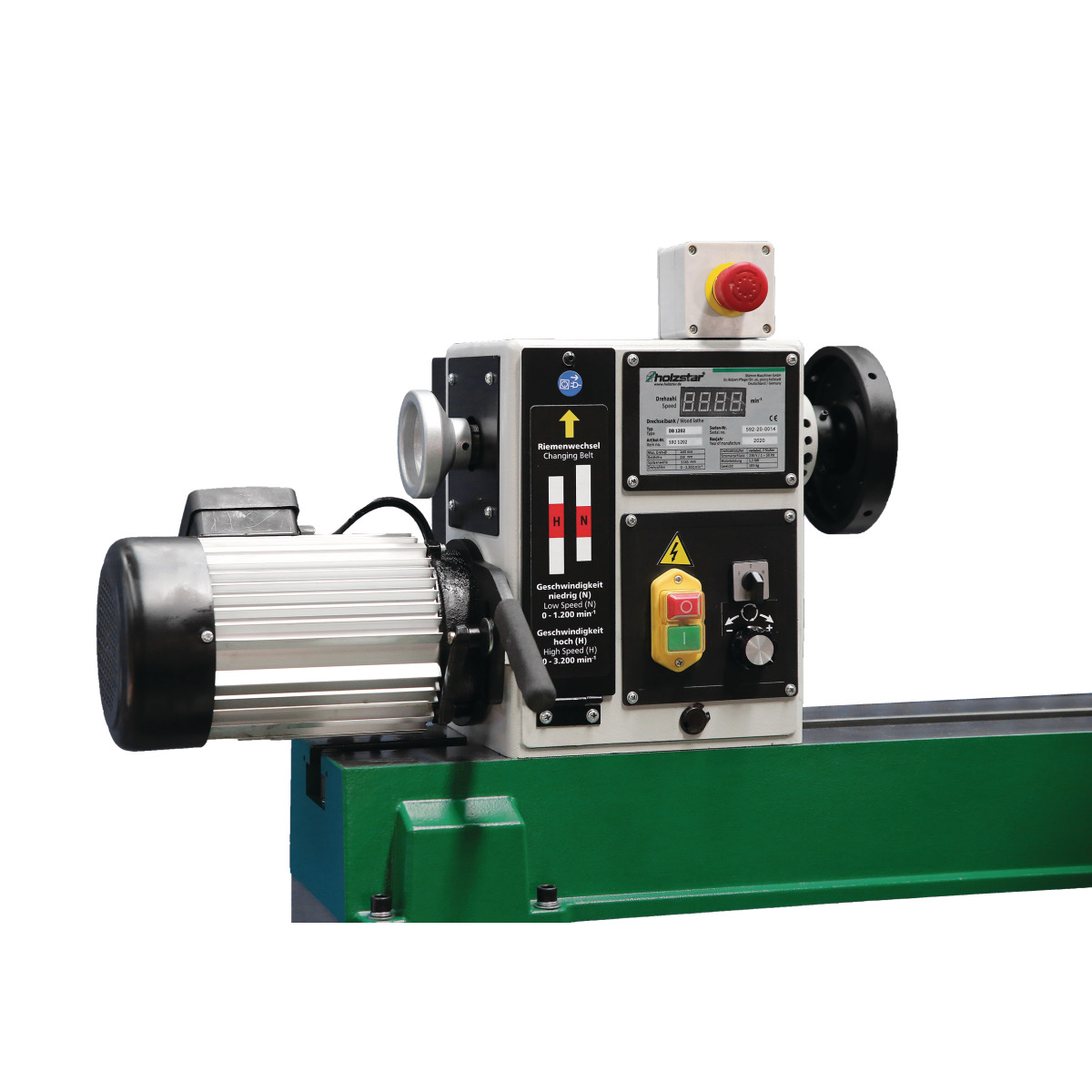 Torno para madera Holzstar DB 1202 Vario - vista 4