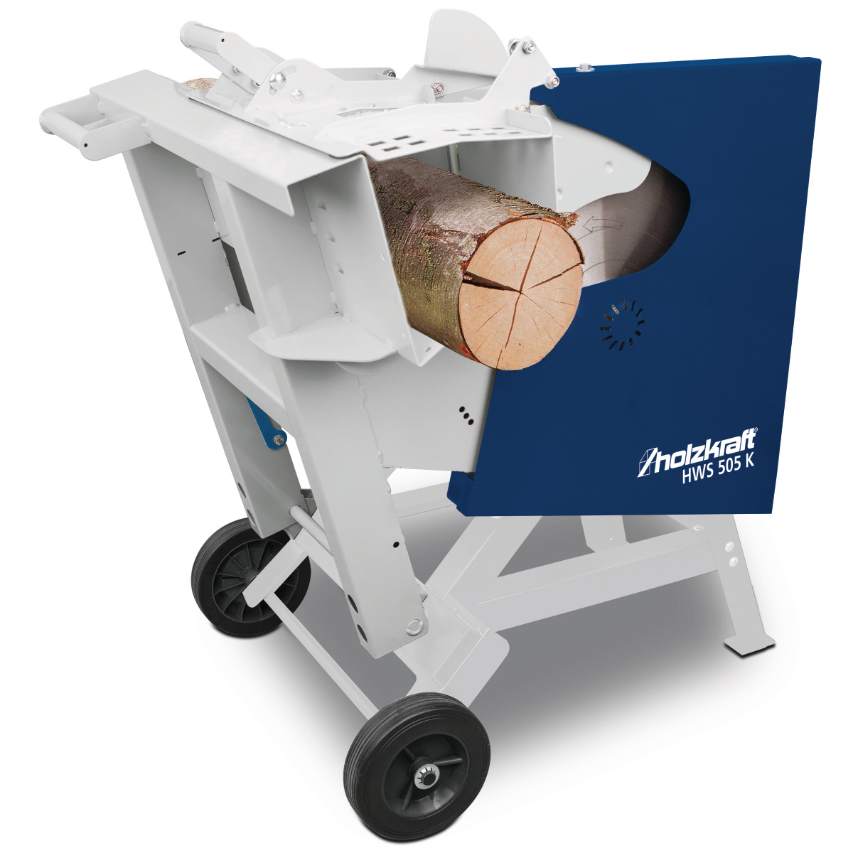 Sierra trozadora de leña Holzkraft HWS 505 K (230 V/400 V) - vista 2