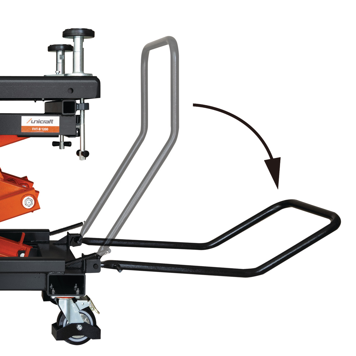 Mesa elevadora eléctrica Unicraft FHT-B 1200 - vista 4