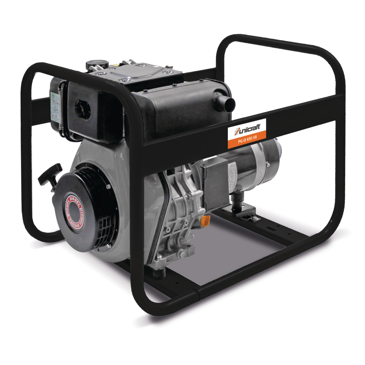 Unicraft PG-D 650 SR generador eléctrico sincrónico - vista 2