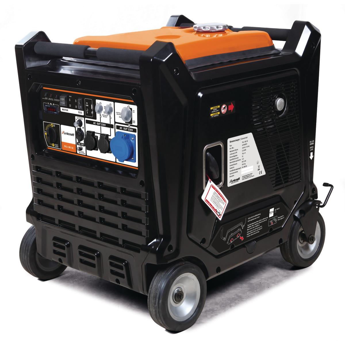 Unicraft PG-I 80 SE generador inverter - vista 4