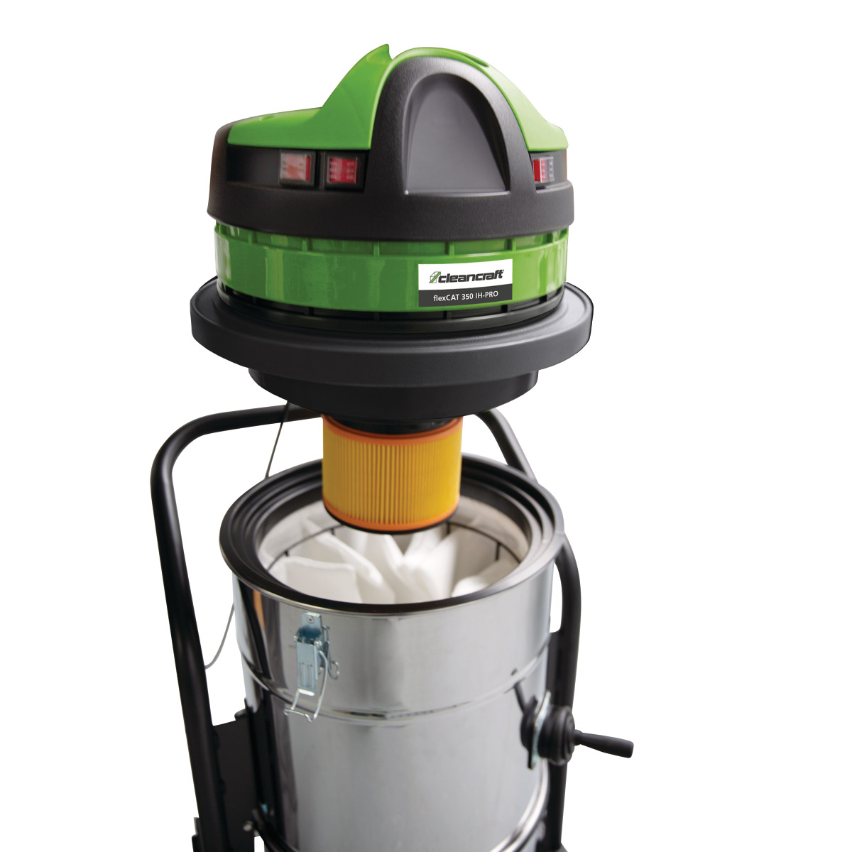 Cleancraft flexCAT 350 IH-PRO wet/dry vacuum cleaner - vista 4