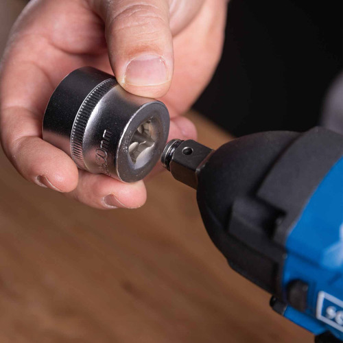 Llave De Impacto Brushless 20v - Scheppach — uso real