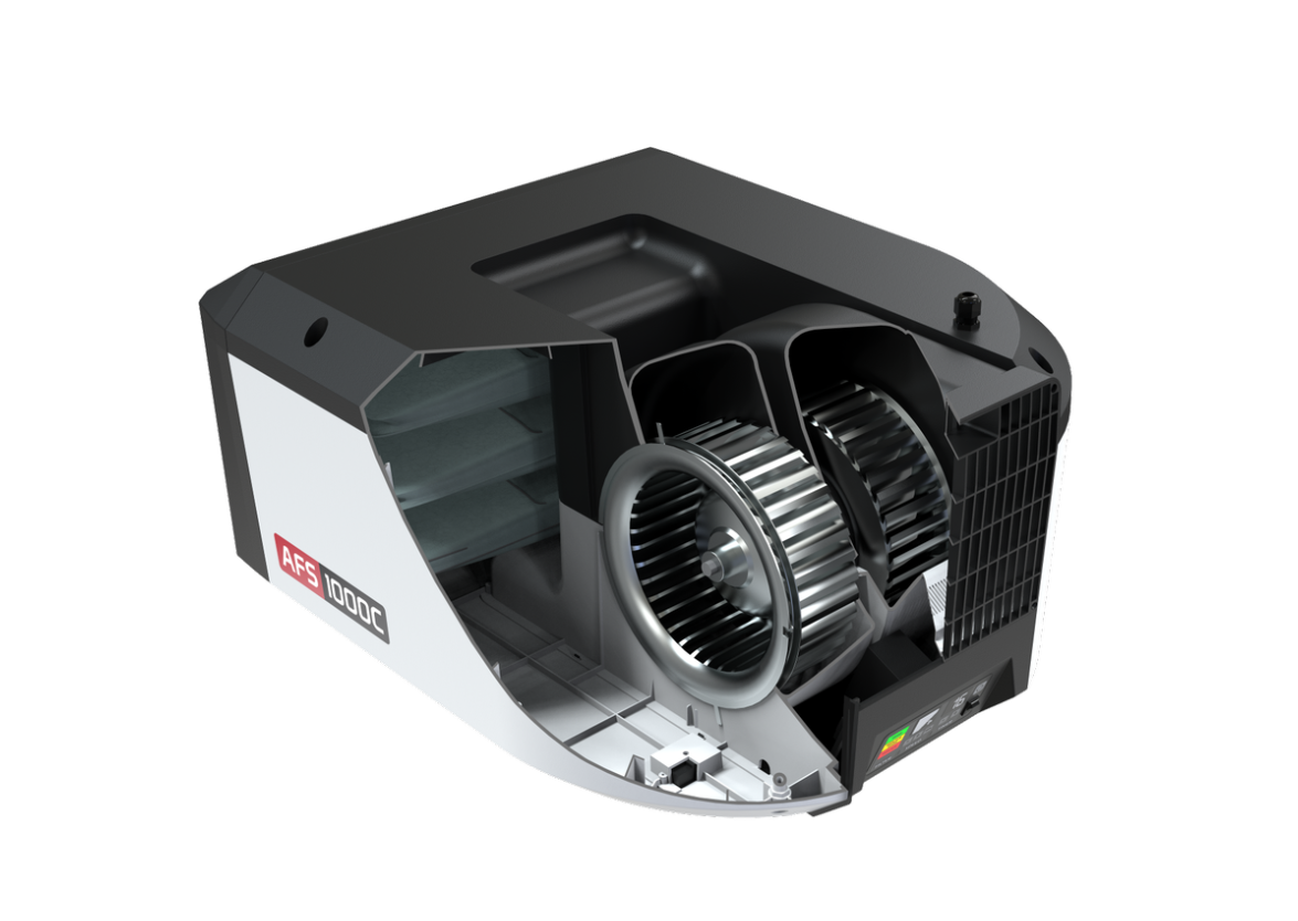 Sistema de Filtración de Aire 1000CFM AFS-1000C JET - vista 4