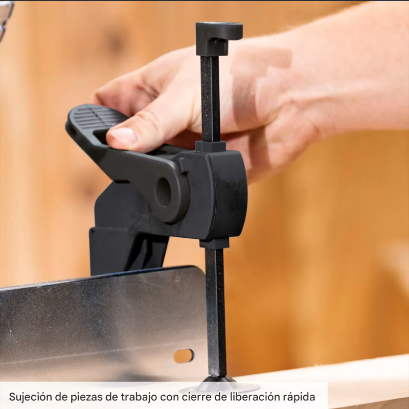 Sierra Ingleteadora Telescópica Dual 12" 2000W Láser Scheppach Black Edition — vista 17