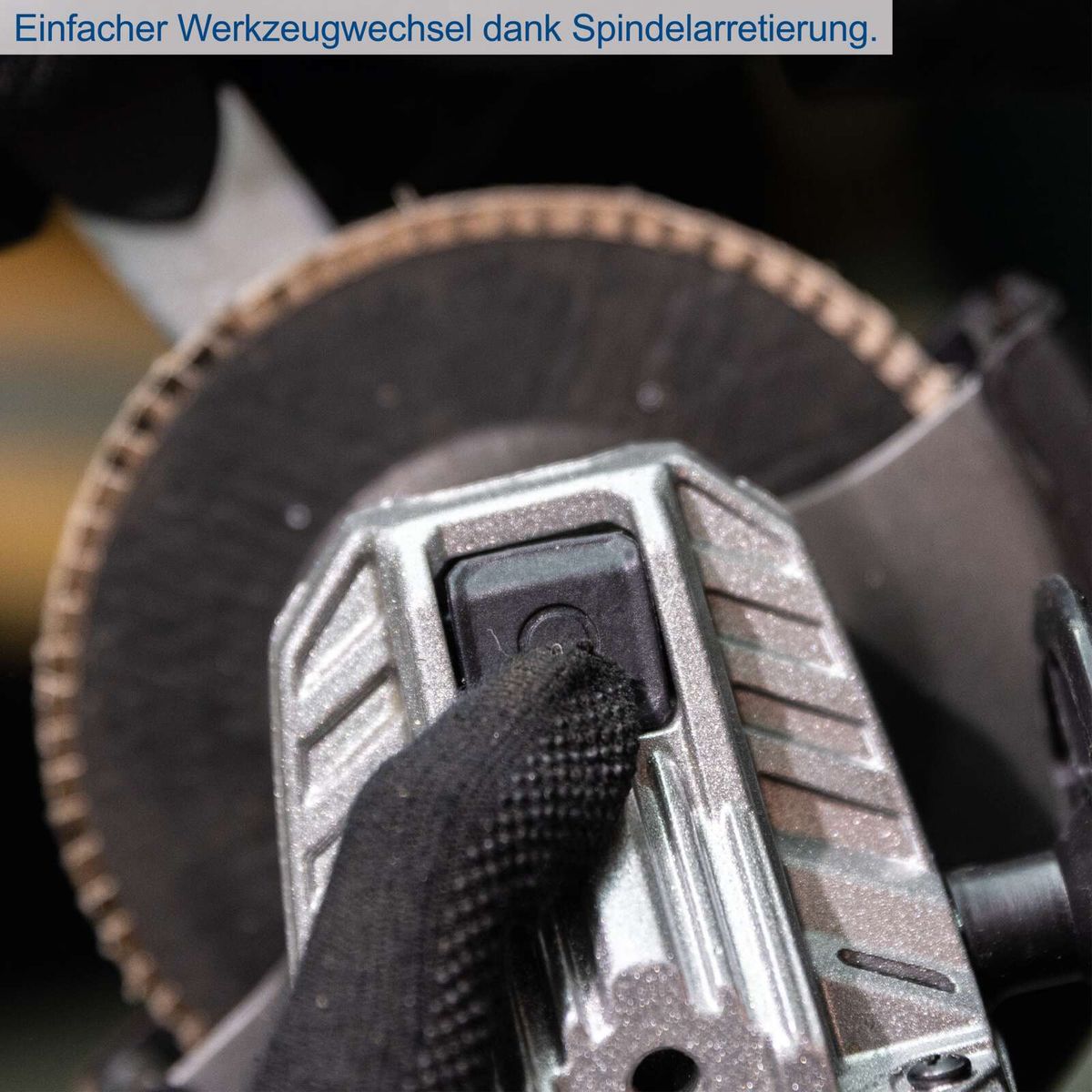 Esmeril Angular Inalámbrico 5" Brushless 20V Scheppach - Batería y Cargador Incluidos — vista 9