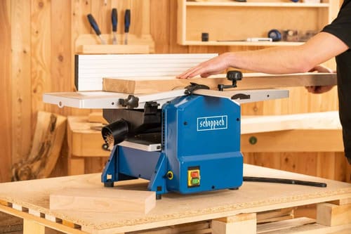 Cepilladora Canteadora De Banco 10  1500w Pro - Scheppach — detalle
