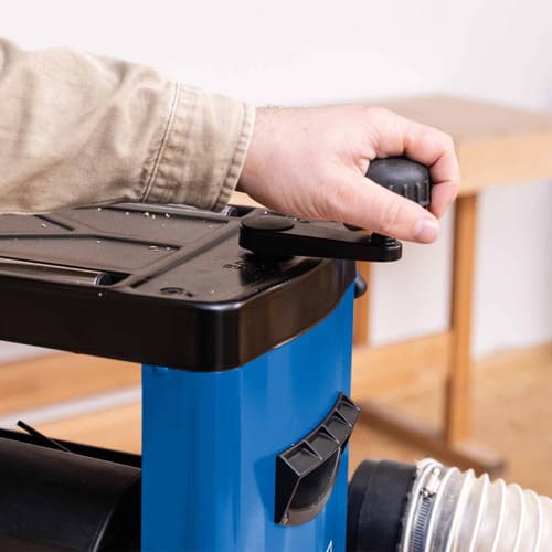 Cepilladora De Banco 12  1500w Pro - Scheppach — vista trasera