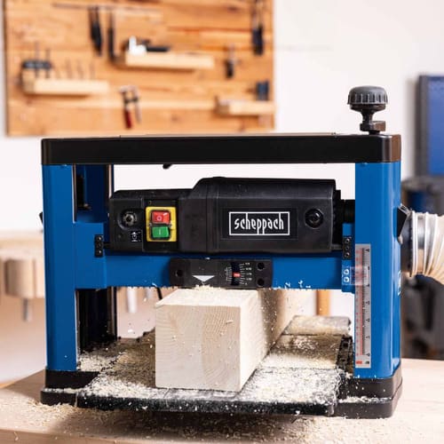 Cepilladora De Banco 12  1500w Pro - Scheppach — primer plano