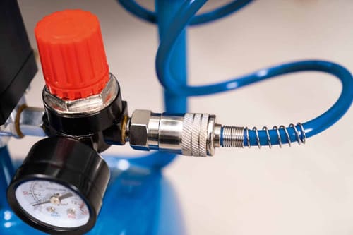 Compresor De Aire Portatil 2hp 24l - Scheppach — vista trasera