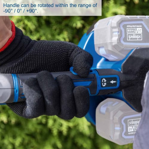 Cortasetos Inalámbrico 40V Brushless Scheppach - Espada 720mm, Corte 30mm — componentes