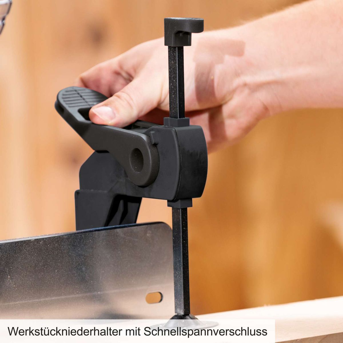 Sierra Ingleteadora Telescópica Dual 12" 2000W Láser Scheppach Black Edition — vista 9
