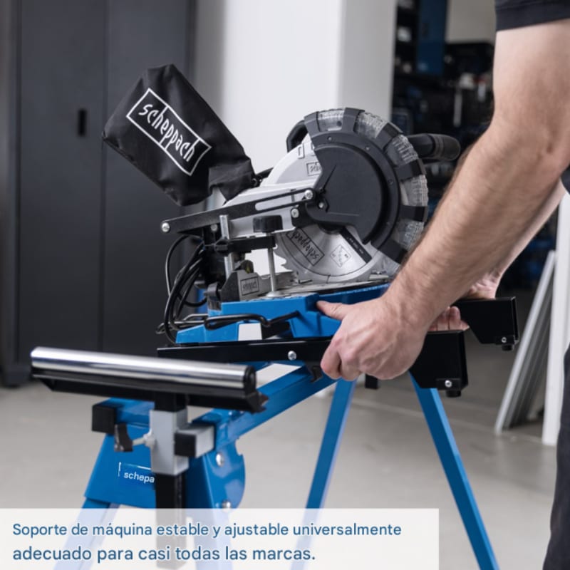 Mesa Soporte para Sierras Ingletadoras UMF1550 Scheppach — componentes