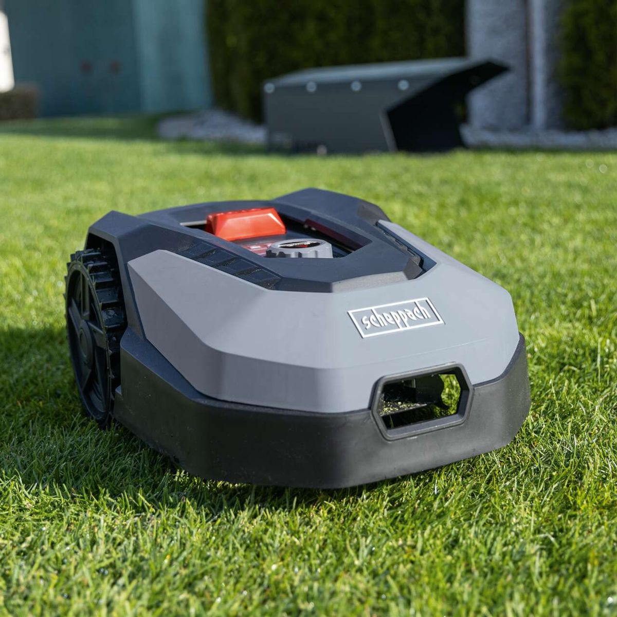 Robot Corta Pasto Cortacésped Scheppach 900m² - WiFi, Altura Regulable — vista 11