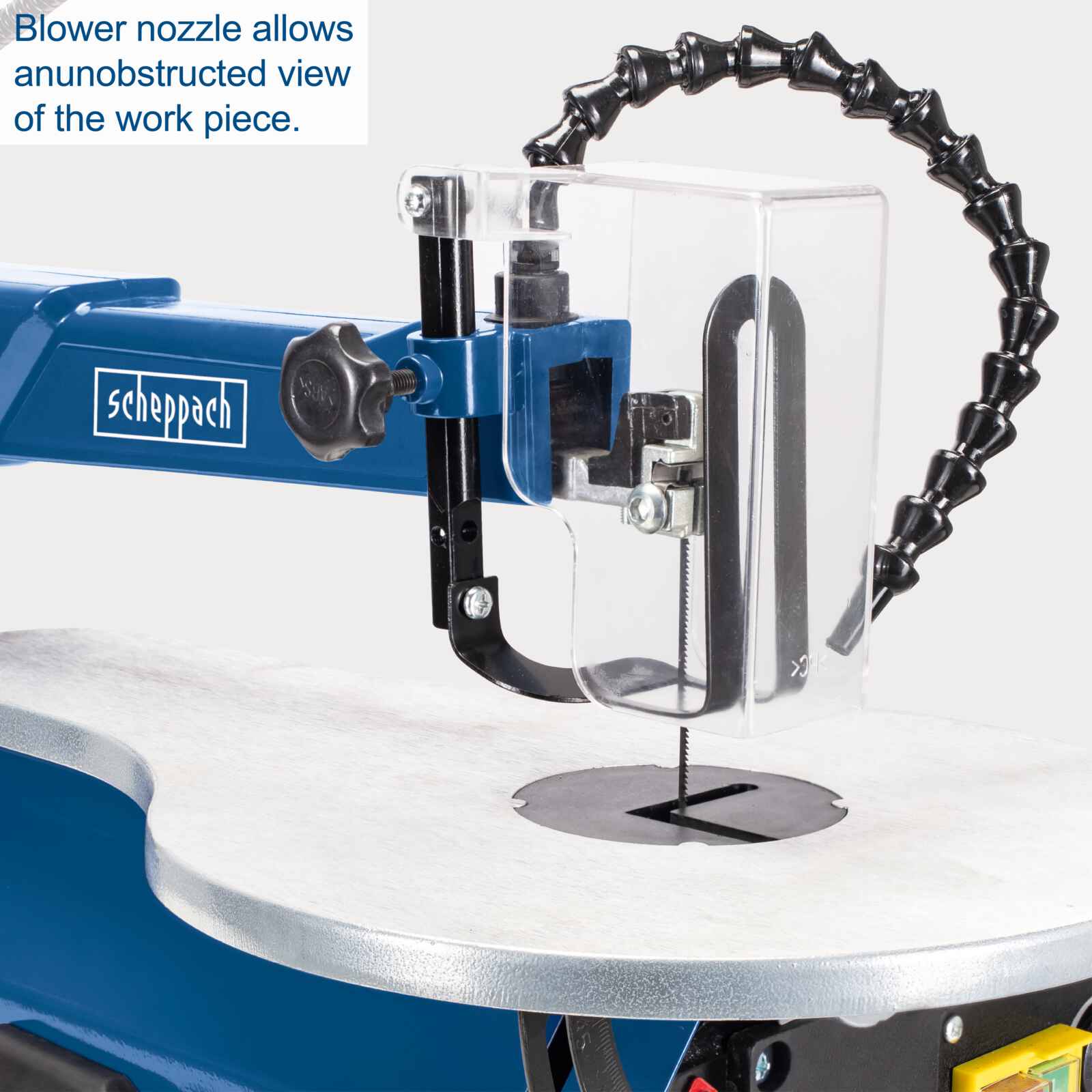 Sierra Caladora de Banco SD1600V - Scheppach — uso real