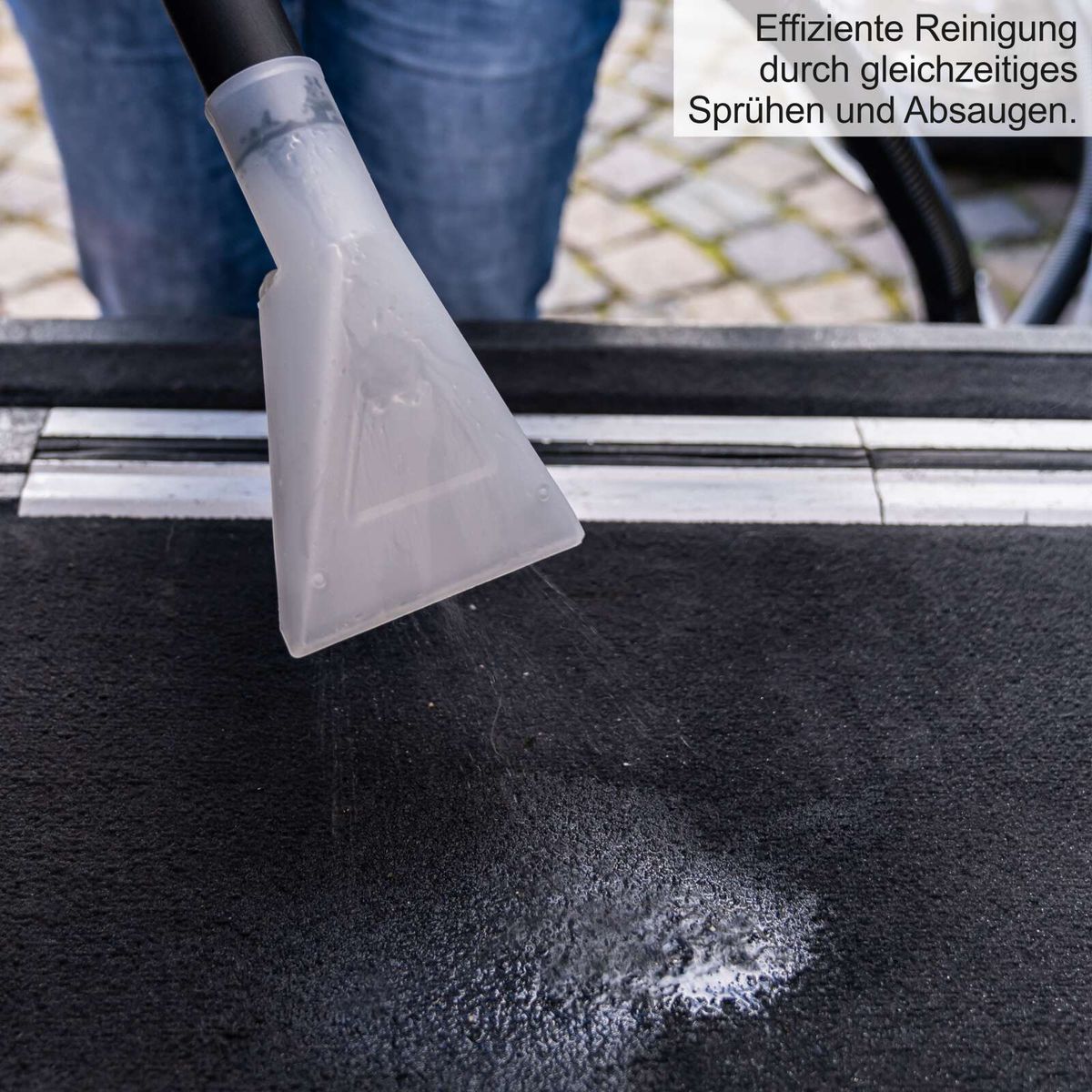 Aspiradora Lava-Alfombras 5 en 1 CUC20-BE Scheppach Black Edition - 1600W — vista 10