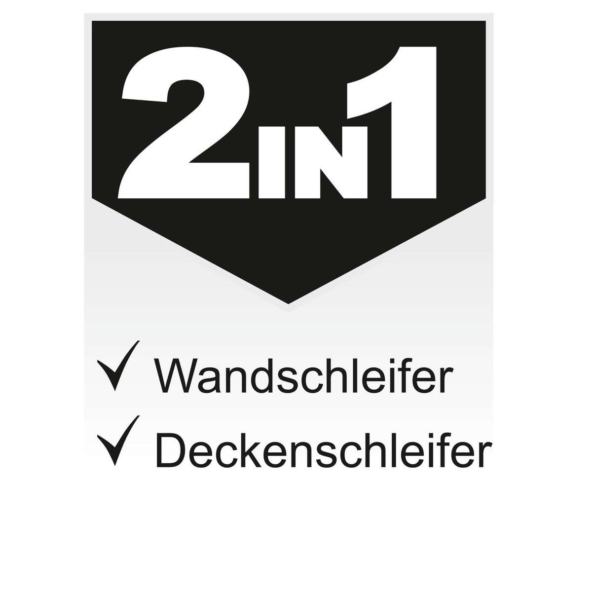 Lijadora de Pared y Techo 710W Scheppach Black Edition - Velocidad Variable, 2 Cabezales — detalle