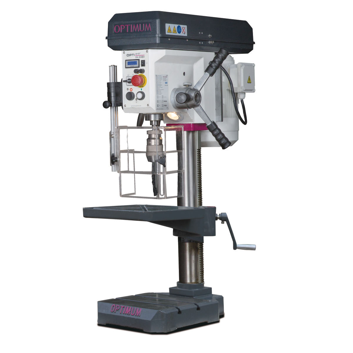 OPTIdrill DH 24BV – Taladro de columna con transmisión variable mecánica Berges