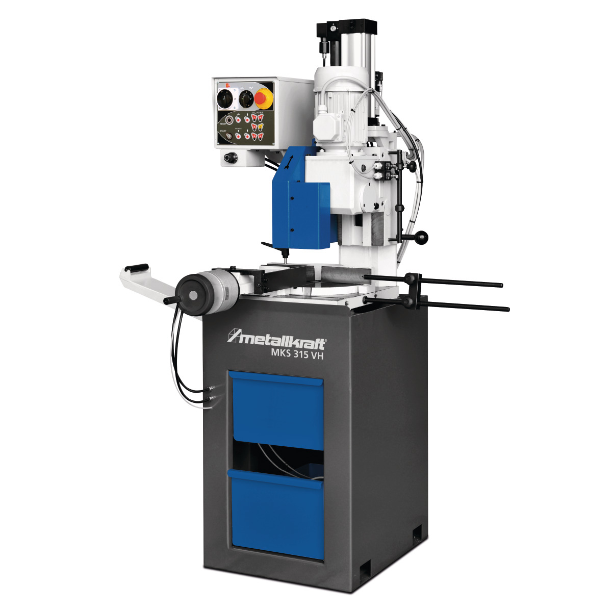 Sierra circular vertical semiautomática Metallkraft MKS 315 VH
