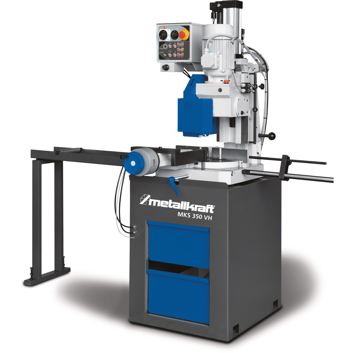 Sierra circular vertical semiautomática Metallkraft MKS 350 VH