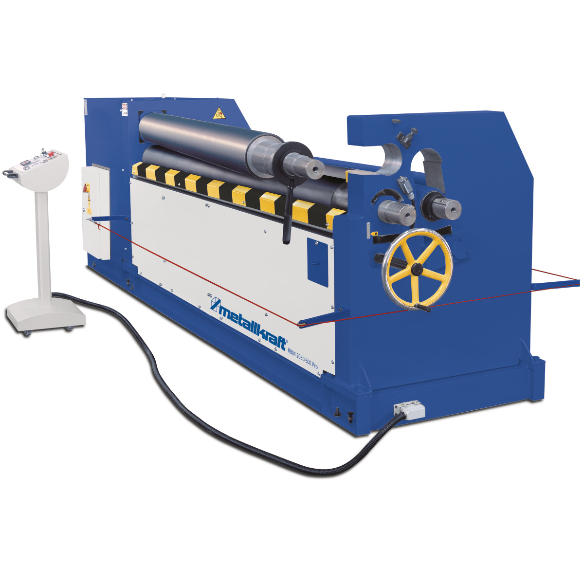Roladora motorizada de planchas Metallkraft RBM 3050-60E Pro - Roladora motorizada de planchas Metallkraft RBM 2050-60E Pro
