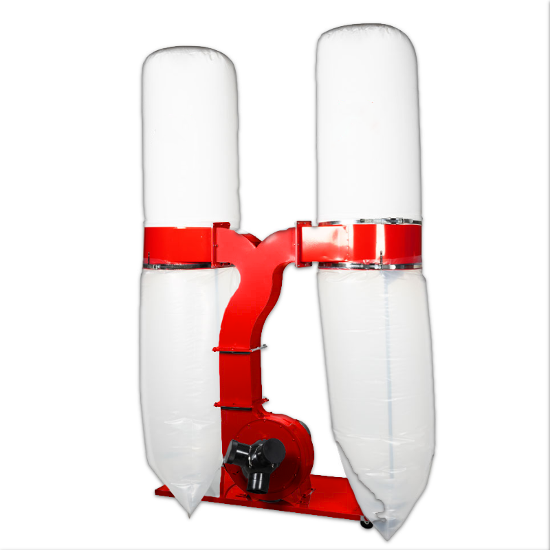 Colector de polvo 2 bolsas KRUUSE 3 HP. monofásico