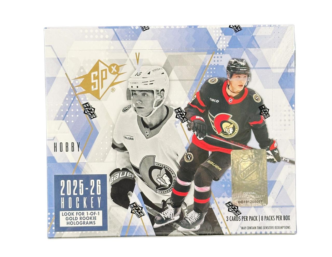 2025/26 Upper Deck SPx Hockey Hobby Box | Midwest Cards