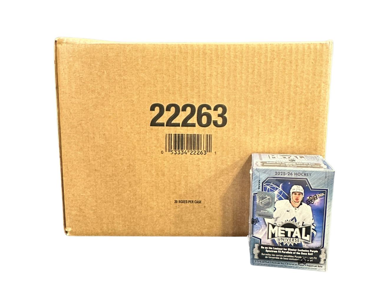 2025/26 Upper Deck Skybox Metal Universe Hockey Blaster 20 Box