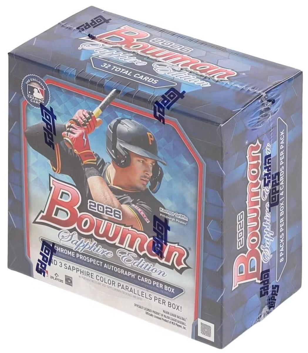 2026 Bowman Baseball Sapphire Edition Box | Midwest Cards