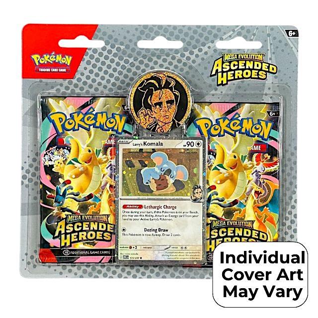 ポケカ　Mega Evolution Ascended Hero 2個セット Pokemon Mega Evolution Ascended Heroes 2-Pack Blister | Midwest Cards