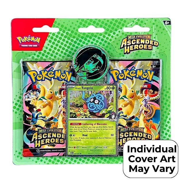 ポケカ　Mega Evolution Ascended Hero 2個セット Pokemon Mega Evolution Ascended Heroes 2-Pack Blister | Midwest Cards