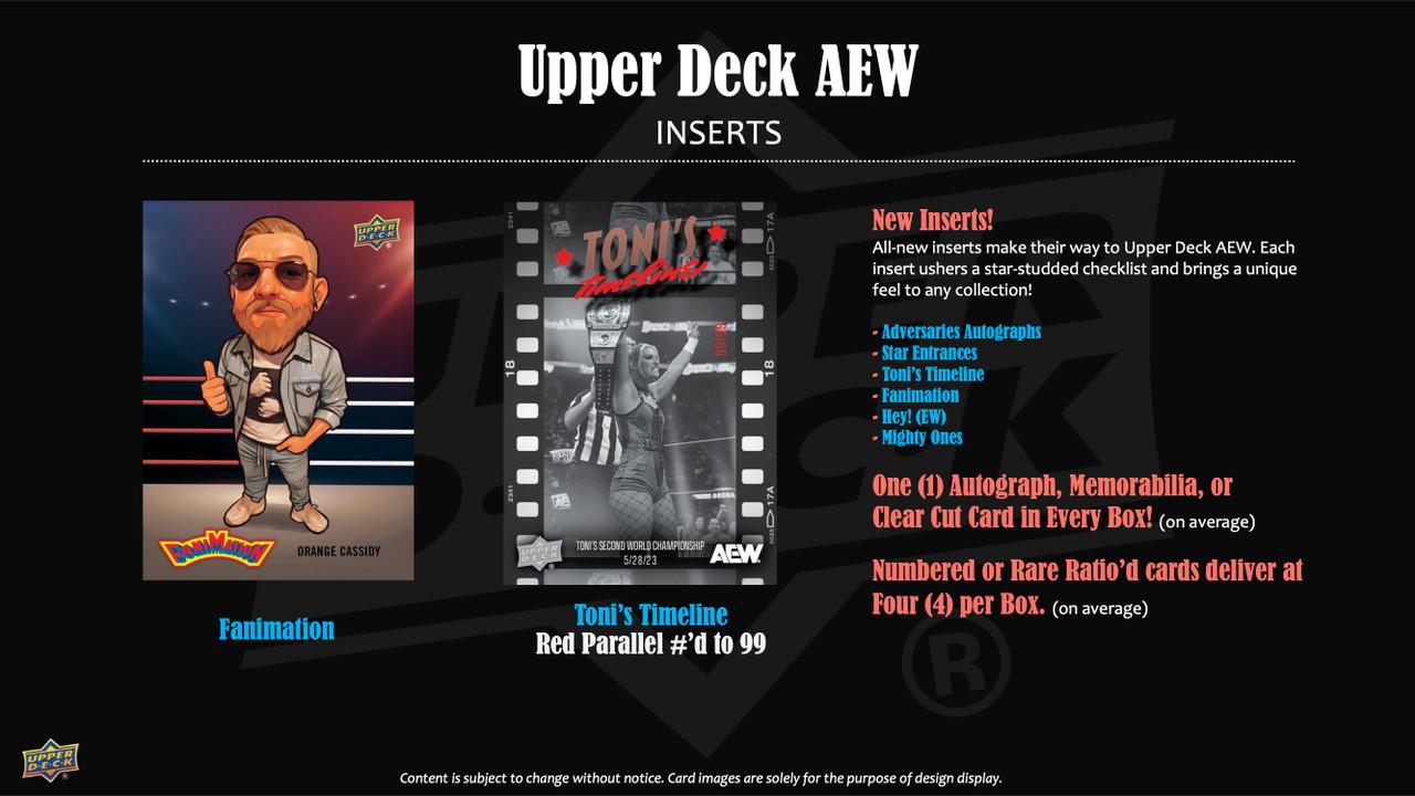 2026 Upper Deck AEW Wrestling Hobby Pack | Midwest Cards