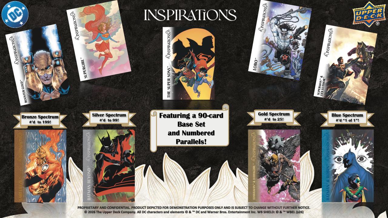 2026 Upper Deck Inspirations The World of DC Hobby Pack | Midwest