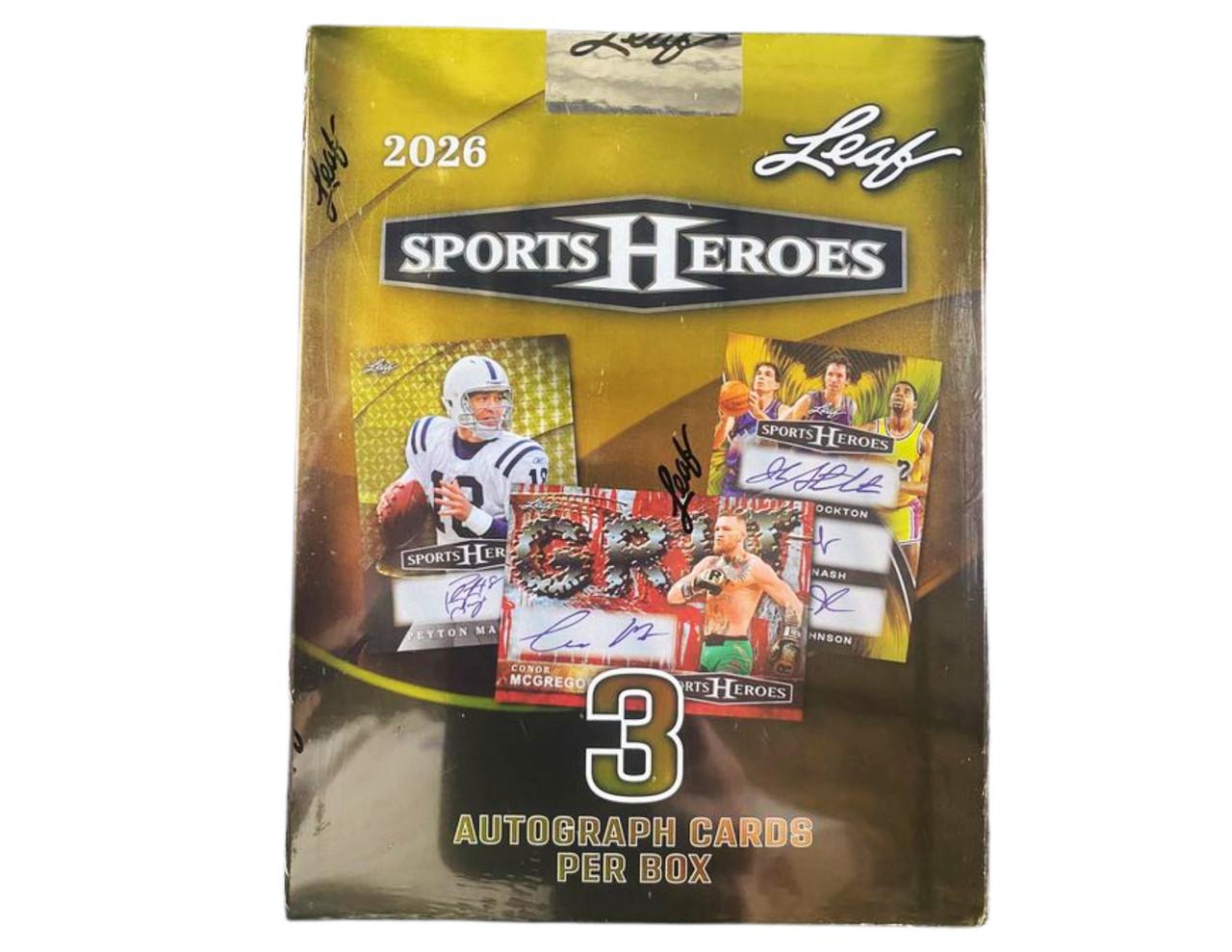 2026 Leaf Metal Sports Heroes Hobby Box | Midwest Cards