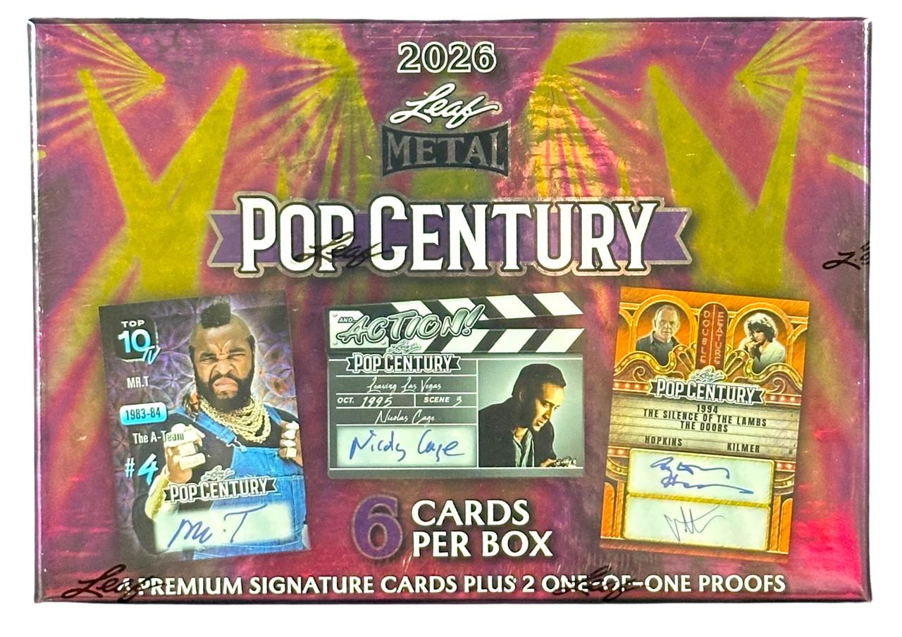 2026 Leaf Metal Pop Century Box | Midwest Cards