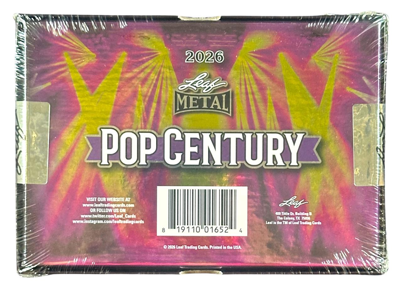 2026 Leaf Metal Pop Century Box | Midwest Cards