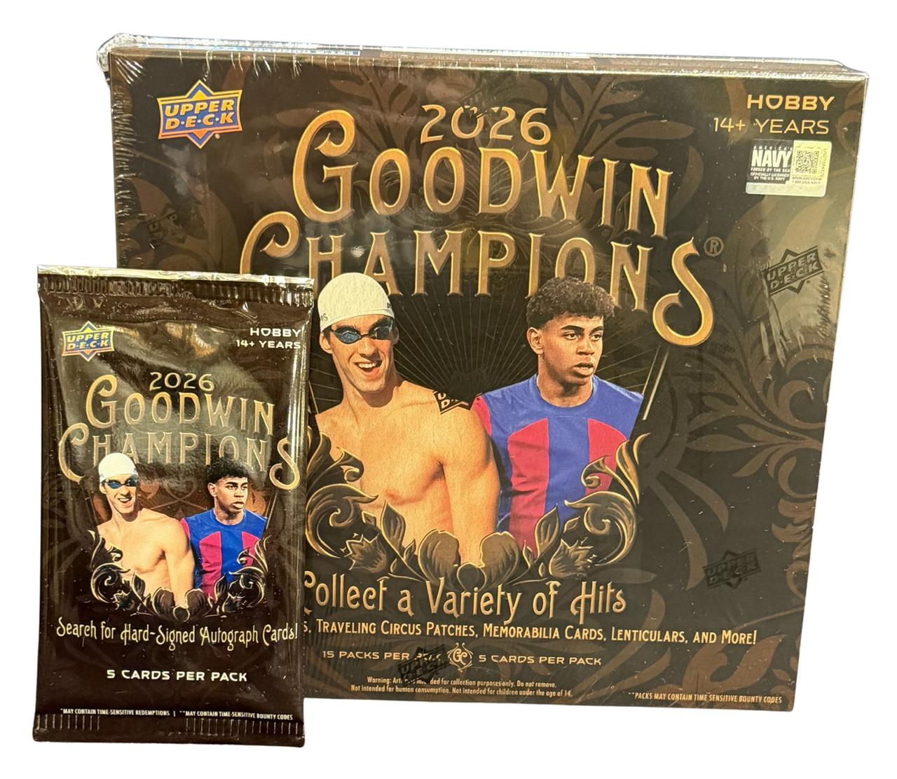 2026 Upper Deck Goodwin Champions Hobby Box | Midwest Cards