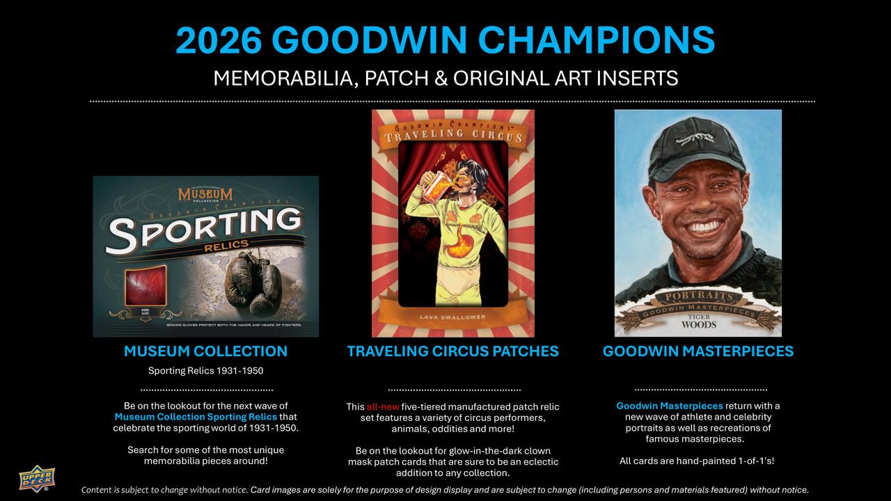 2026 Upper Deck Goodwin Champions Hobby Pack | Midwest Cards