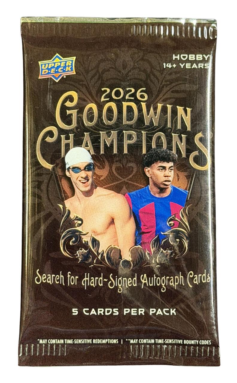2026 Upper Deck Goodwin Champions Hobby Pack | Midwest Cards