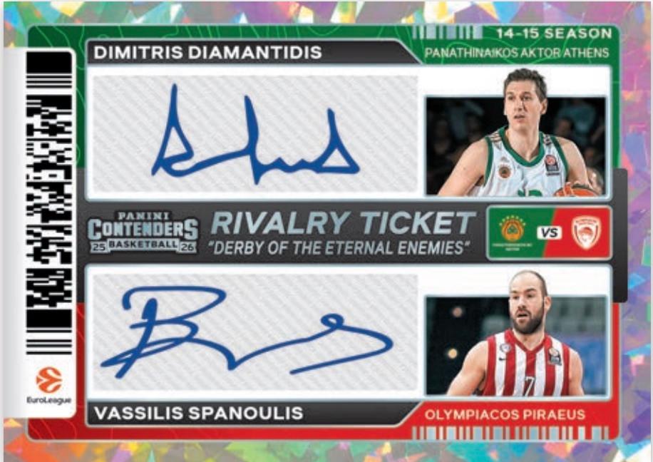 2025/26 Panini Contenders EuroLeague Basketball Hobby Box