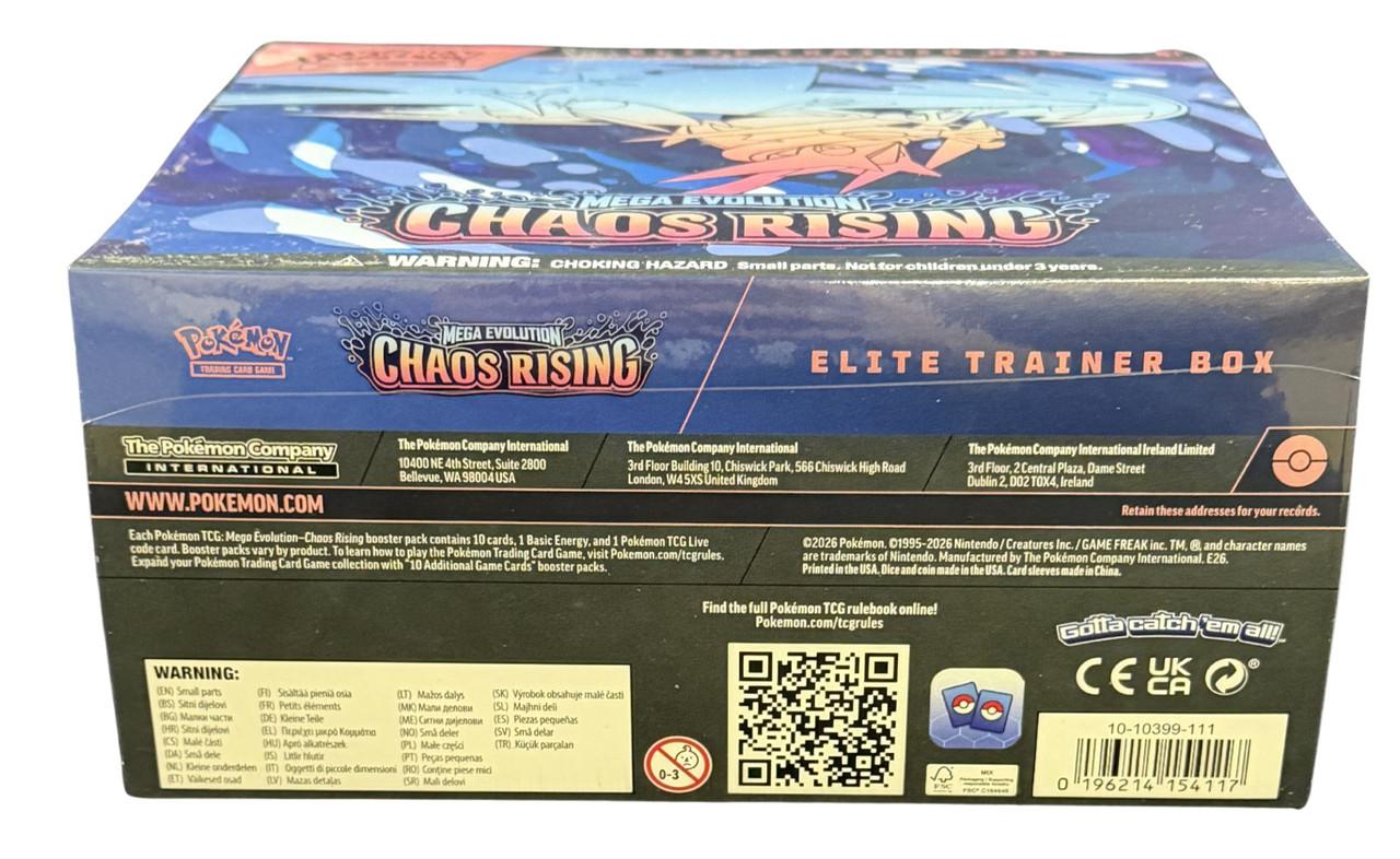 Pokemon Mega Evolution Chaos Rising Elite Trainer Box | Midwest Cards