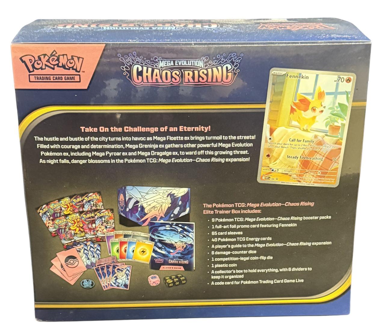 Pokemon Mega Evolution Chaos Rising Elite Trainer Box | Midwest Cards