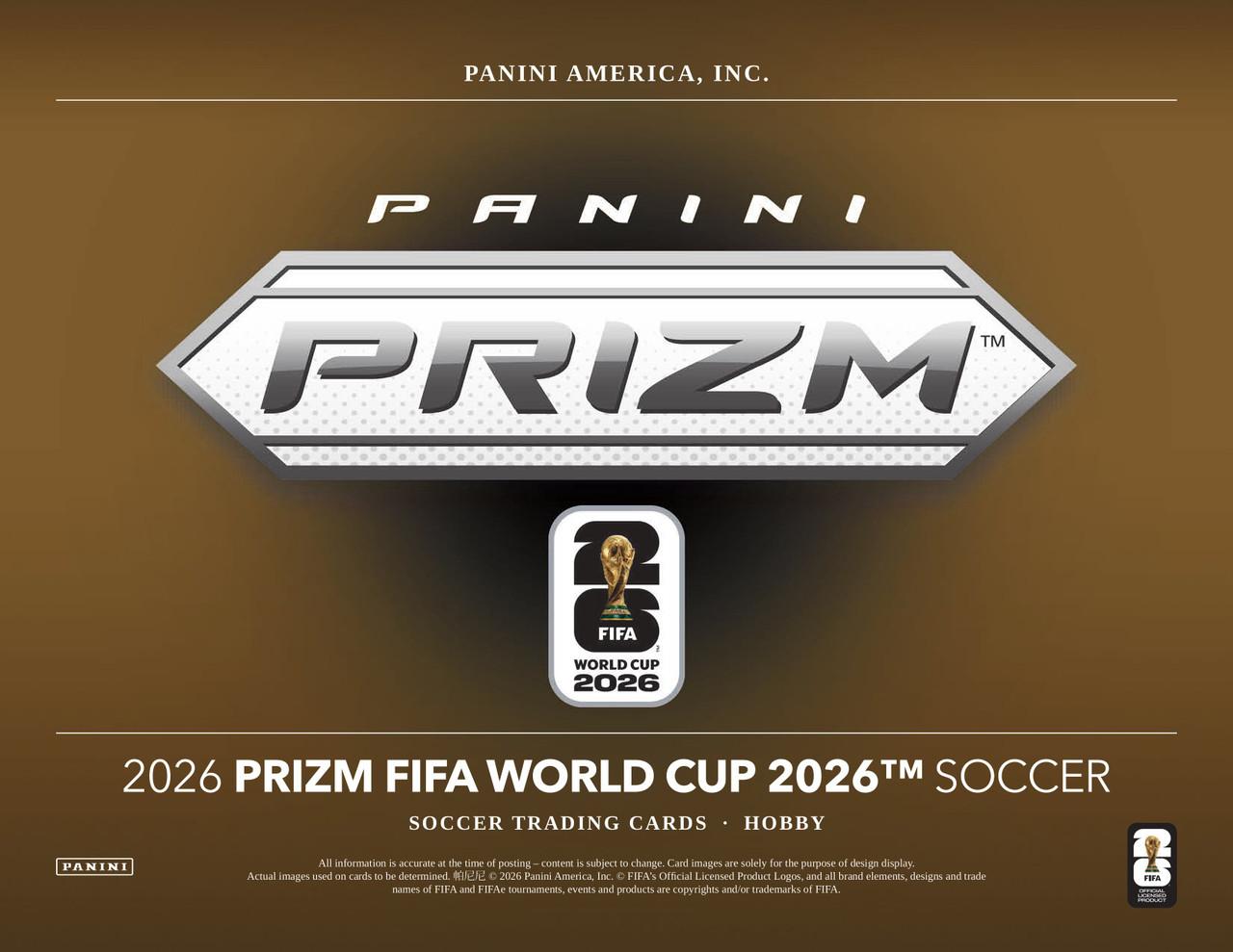 2026 Panini Prizm FIFA World Cup Soccer Hobby Box | Midwest Cards