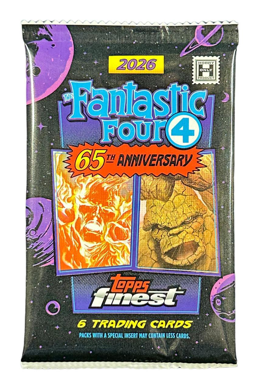 2026 Topps Finest Marvel Fantastic Four 65th Anniversary Hobby