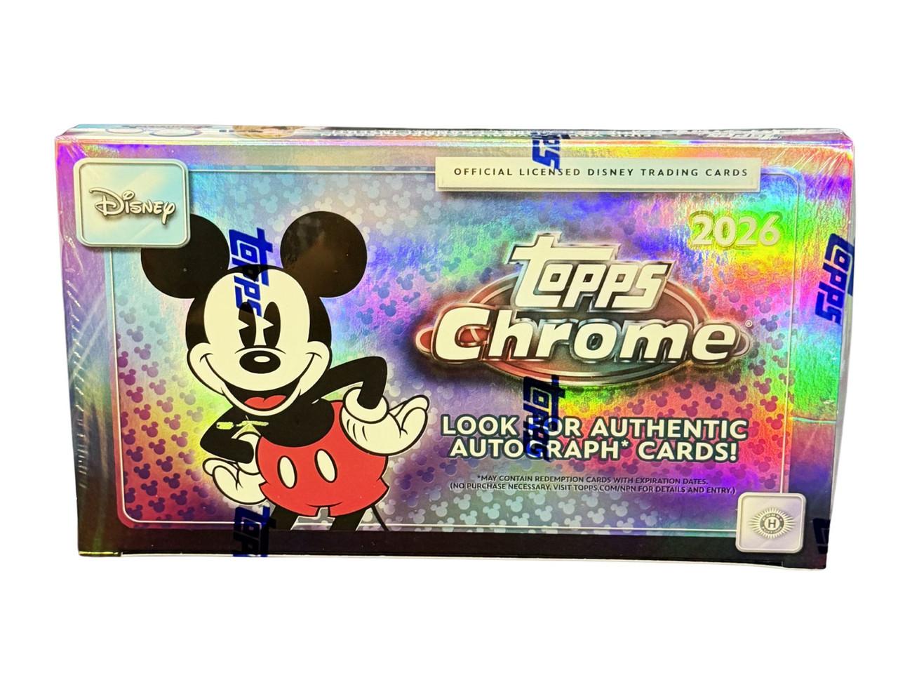2026 Topps Chrome Disney Hobby Box | Midwest Cards