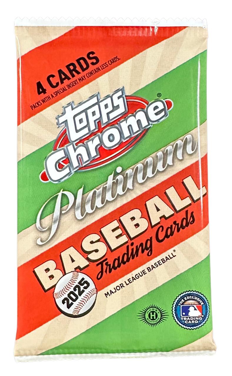 2025 Topps Chrome Platinum Anniversary Baseball Hobby Pack