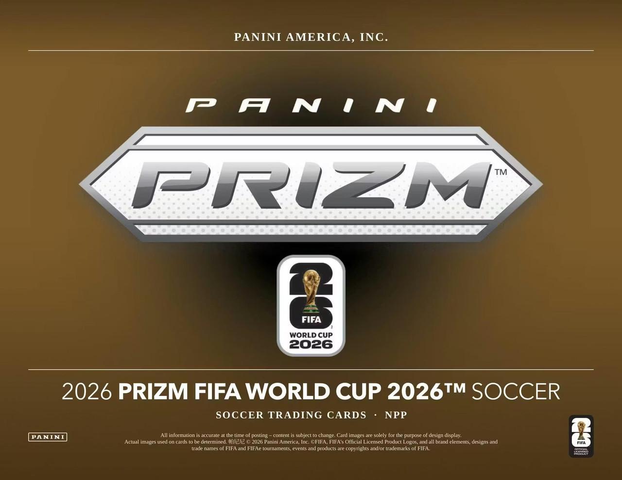 2026 Panini Prizm FIFA World Cup Soccer Blaster Box | Midwest Cards