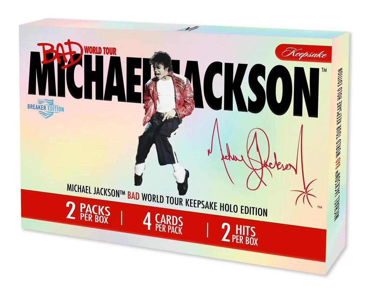 2026 Michael Jackson Bad World Tour Keepsake Holo Breakers Edition